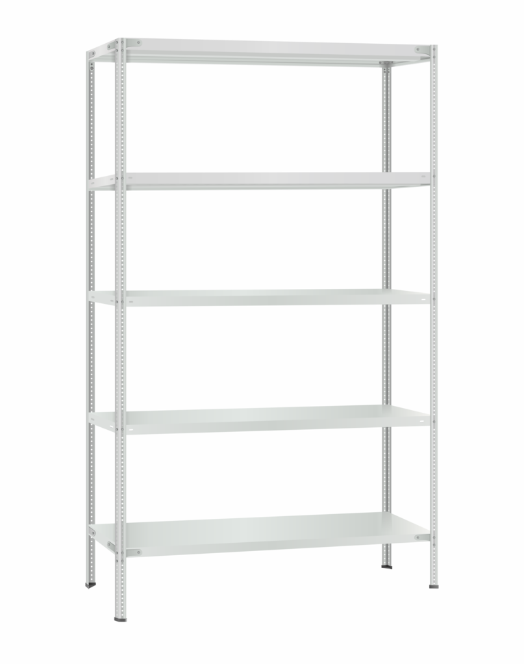 Стеллаж металлический Титан МС-500 2400х1200х300 5 полок купить в Туле