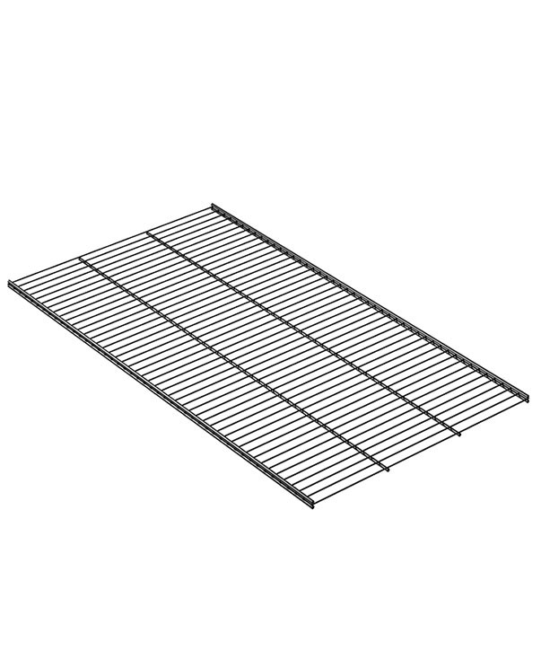 Полка сетчатая GSh 90х50 графит купить в Туле
