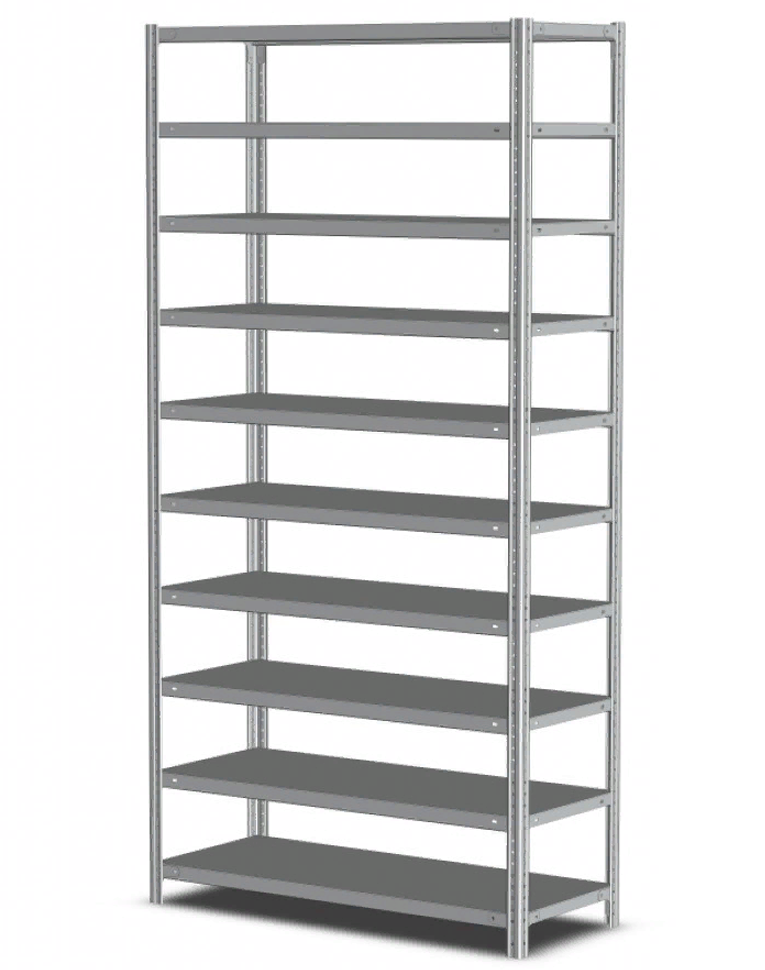 Стеллаж MS Standart 2550х1000х600 10 полок купить в Туле