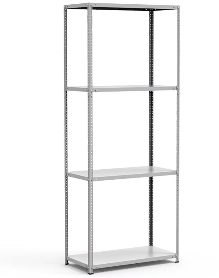 Стеллаж металлический Титан МС-750 2300x700x800 4 полки купить в Туле