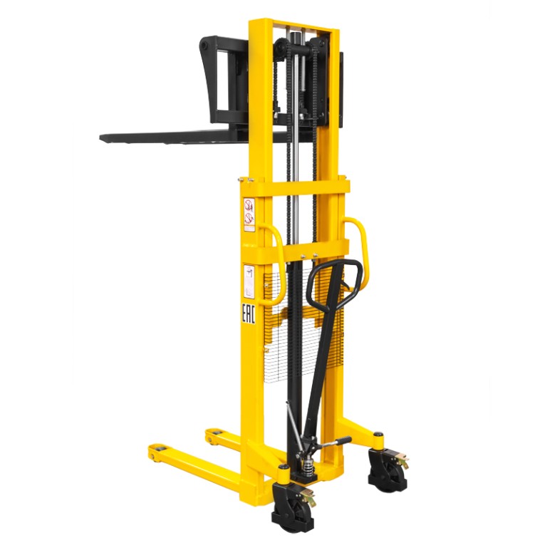 Ручной гидравлический штабелер SDA 1520 (1500 кг; 2 м; вилы 300-850 мм) SMARTLIFT (SMART) купить в Туле
