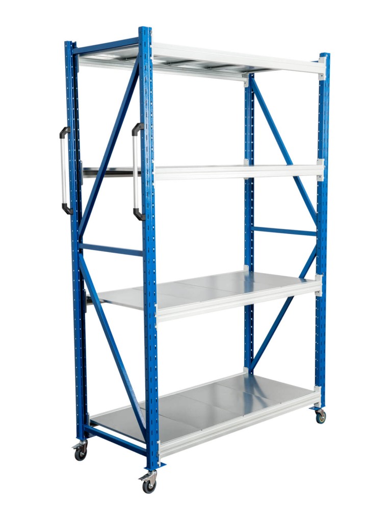 Стеллаж мобильный БиКом СТ-4 200x180x70 4 полки купить в Туле