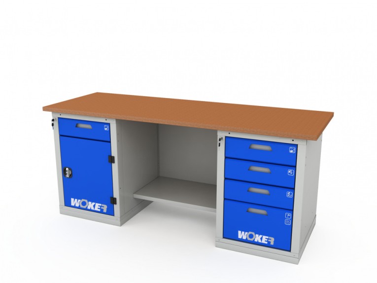 Верстак двухтумбовый WOKER PRO 2204.2000 купить в Туле