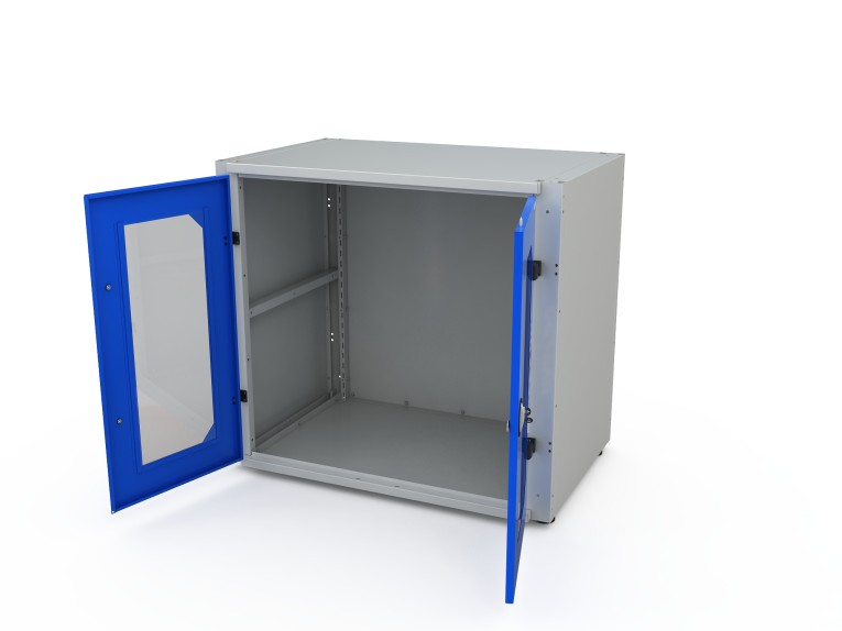 Корпус шкафа для инструментов MODUL 1/2 XL с дверями со смотровыми окнами купить в Туле