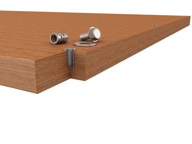 Столешница из фанеры 40 мм (ширина 1830 мм) купить в Туле