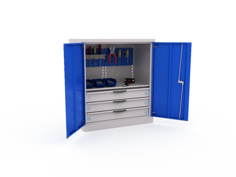 Шкаф инструментальный ERGO 181/2 №3 купить в Туле