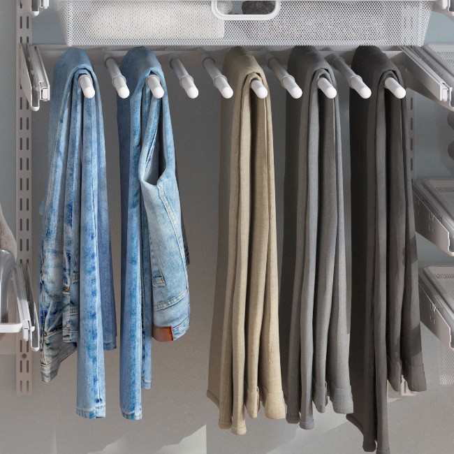 Брючница выдвижная GT-45 белая купить в Туле Брючница выдвижная GT-45 белая купить в Туле