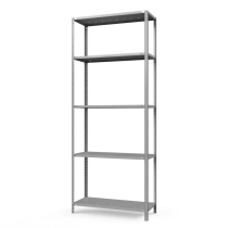 Стеллаж ТС Лайт с перф. полками 2500х1000х800 5 полок