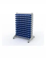Стеллаж для пластиковых лотков SORTEX двухсторонний 1500x1000x800.01 Стеллаж для пластиковых лотков SORTEX двухсторонний 1500x1000x800.01
