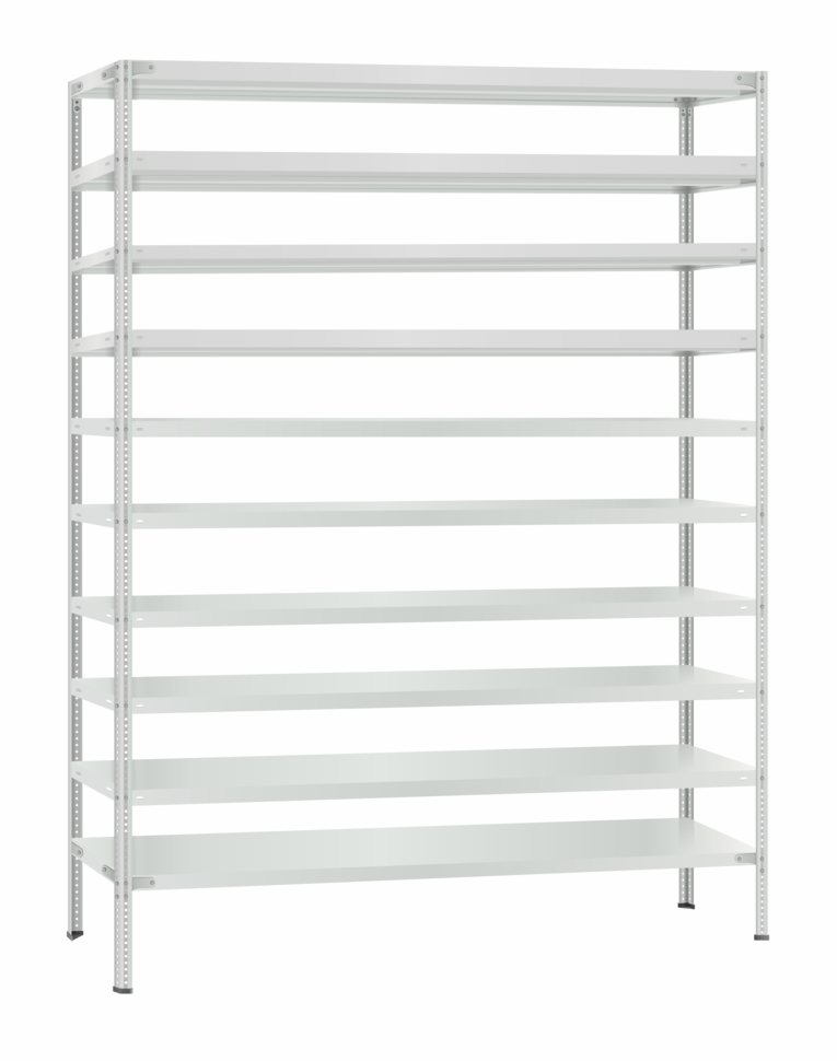 Стеллаж металлический Титан МС-500 3000х1500х600 10 полок купить в Туле