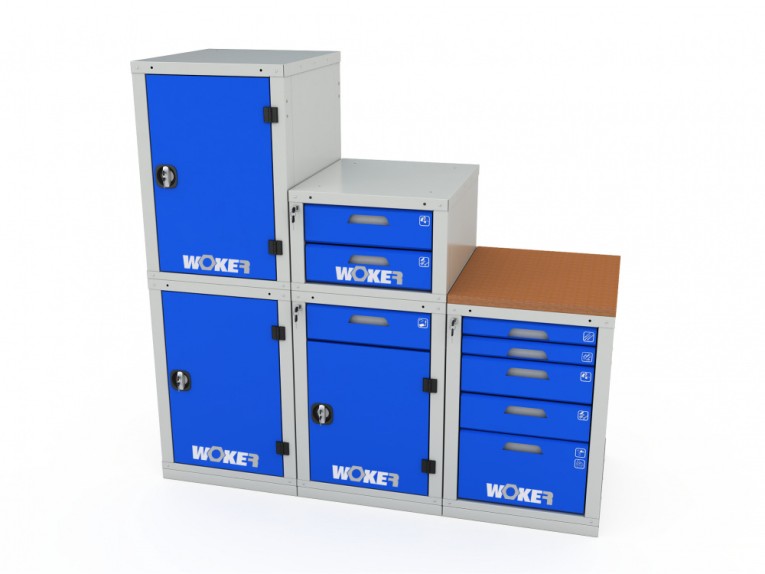 Тумба инструментальная модульная WOKER PRO 04 SF купить в Туле