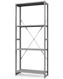 Стеллаж ТСУ 3500x700x500 4 полки (300 кг, металл)