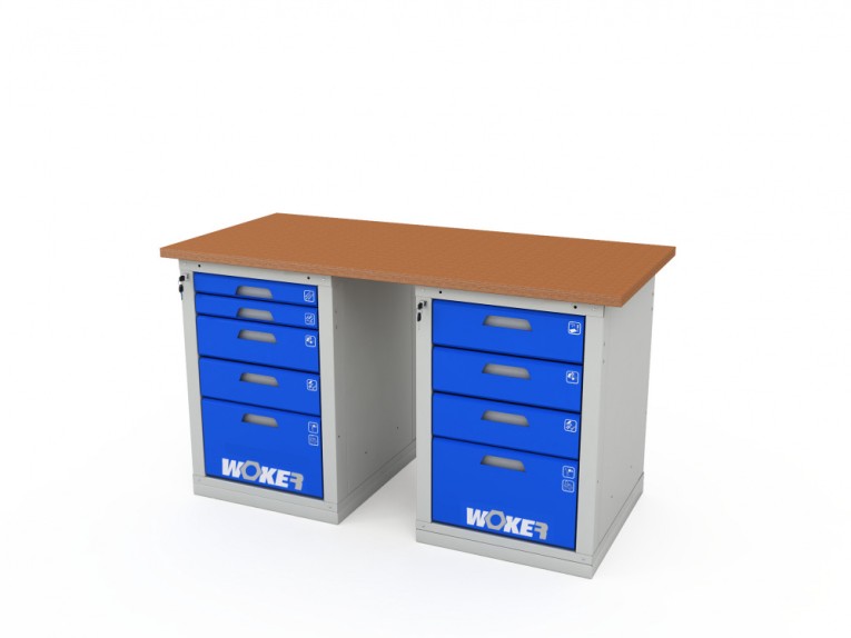 Верстак двухтумбовый WOKER PRO 2504.1500 купить в Туле