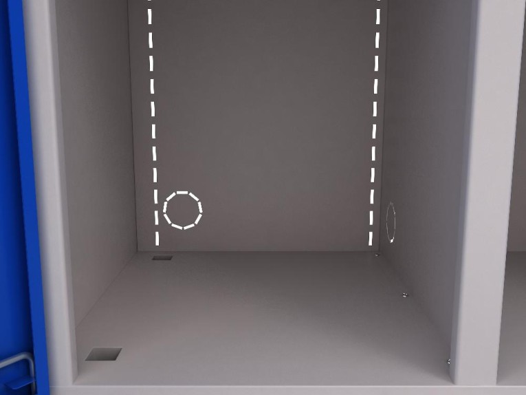 Шкаф инструментальный ERGO 181/2 №6 купить в Туле