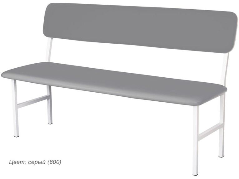 Банкетка медицинская со спинкой МД БС купить в Туле