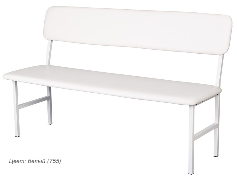 Банкетка медицинская со спинкой МД БС купить в Туле