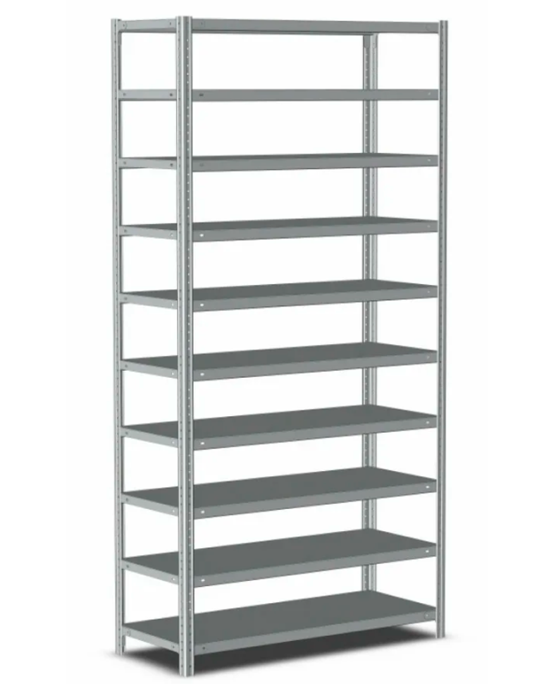 Стеллаж металлический Титан МС-500 2500х1500х300 10 полок купить в Туле