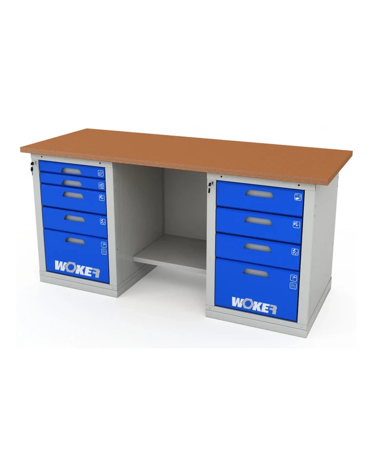 Верстак двухтумбовый WOKER PRO 2504.1800 купить в Туле