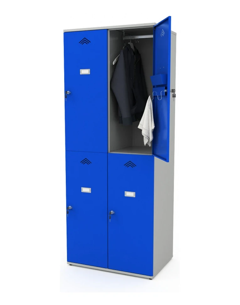 Шкаф гардеробный металлический COMFORT 2000/24 (800) купить в Туле