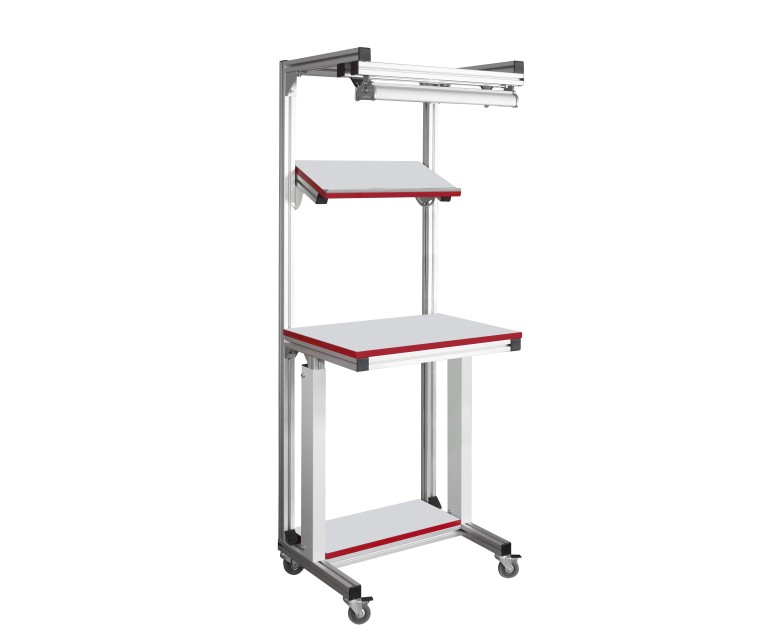 Стойка подкатная компьютерная Gresson СПК-КП ESD купить в Туле Стойка подкатная компьютерная Gresson СПК-КП ESD купить в Туле