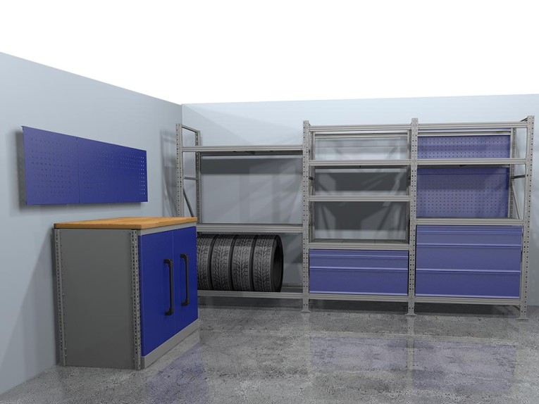 Стеллажная система хранения №1 Гараж купить в Туле
