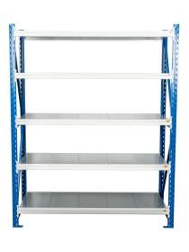 Стеллаж стационарный БиКом СТ-4 250x90x40 5 полок