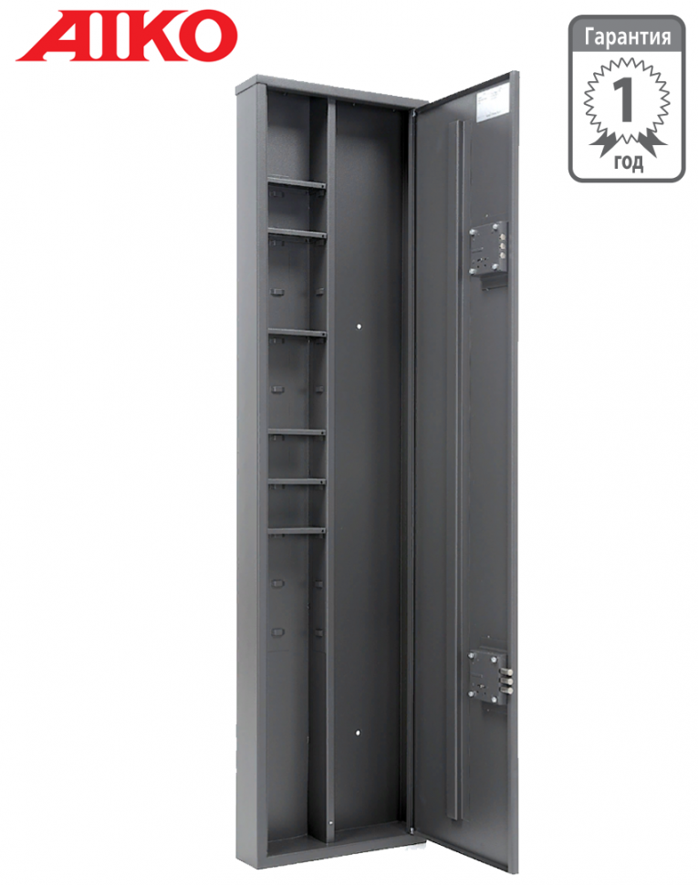 Узкий сейф для оружия Aiko Чирок 1409 (глубина 9 см) купить в Туле