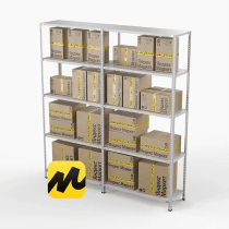 Стеллаж ПВЗ Яндекс Маркет 2000х2000х400 5 полок