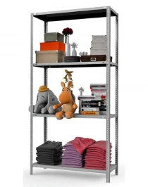 Стеллаж MS Strong 2550х1500х600 4 полки Стеллаж MS Strong 2550х1500х600 4 полки