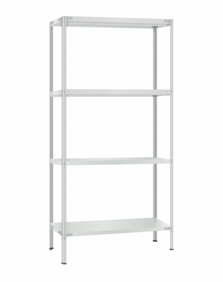 Стеллаж металлический Титан МС-500 3000х1000х500 4 полки купить в Туле