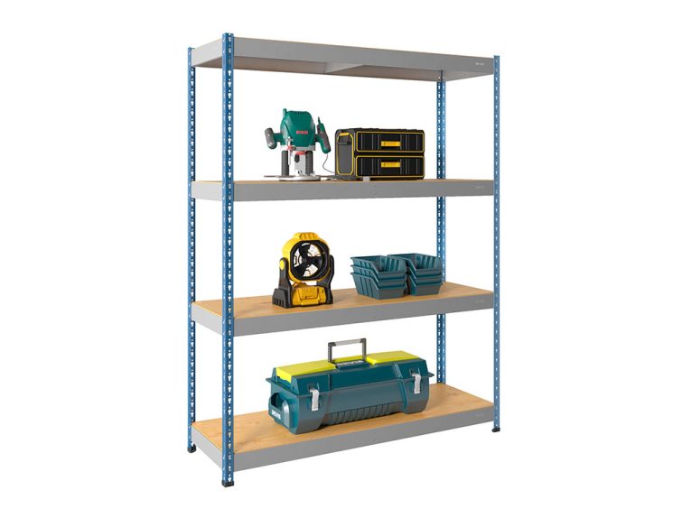 Стеллаж Практик SB 250х152х76 4 полки (фанера) купить в Туле