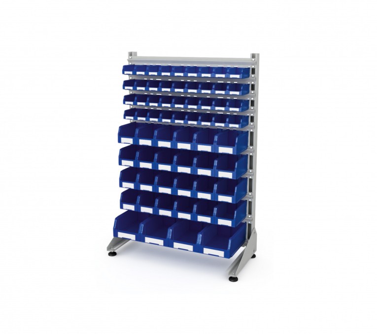 Стеллаж для пластиковых лотков SORTEX односторонний 1500x1000x450.05 купить в Туле