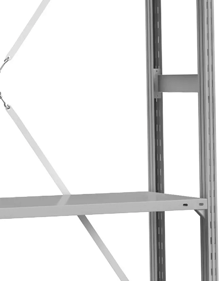 Стеллаж ТСУ 2000x1200x400 5 полок (150 кг, перф) купить в Туле