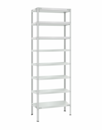 Стеллаж металлический Титан МС-500 2400х700х300 8 полок