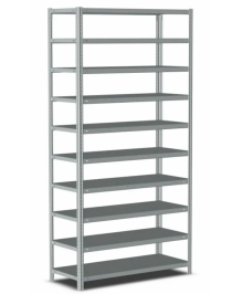 Стеллаж металлический Титан МС-500 1000х1200х500 10 полок