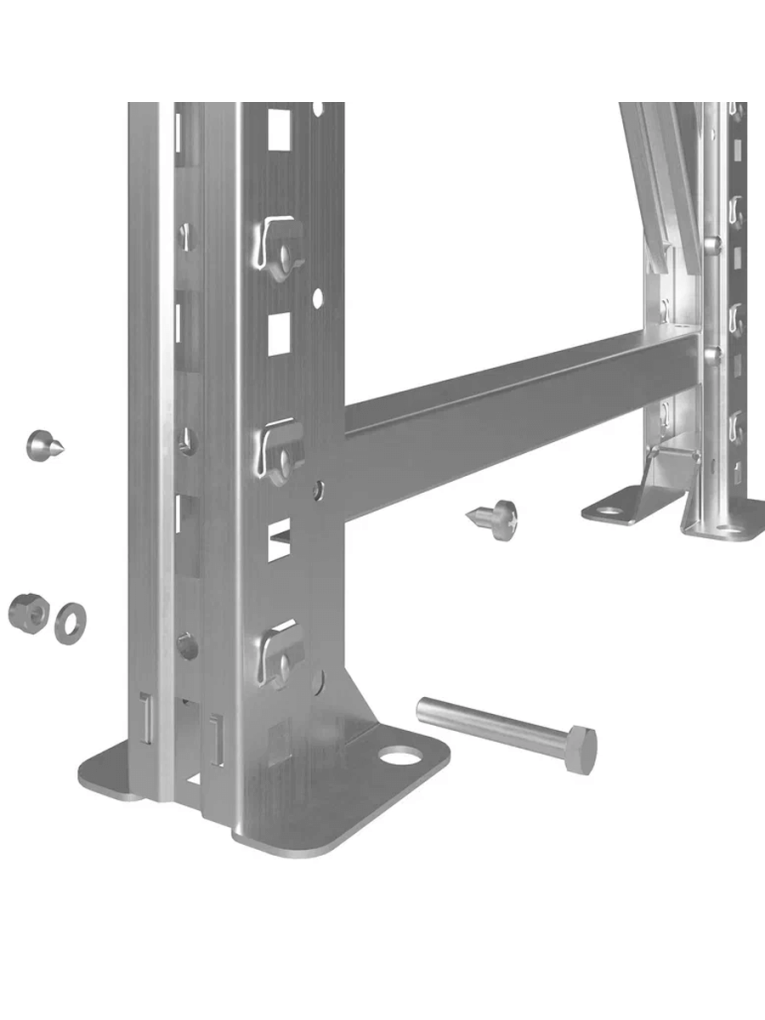 Стеллаж MS U 2000x700x1000 10 полок (350 кг, металл) купить в Туле