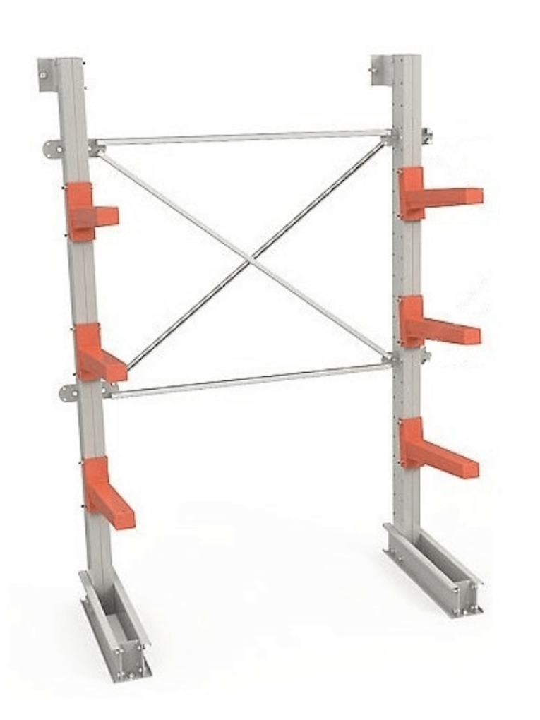 СТ-062 Стеллаж односторонний 4 яруса купить в Туле