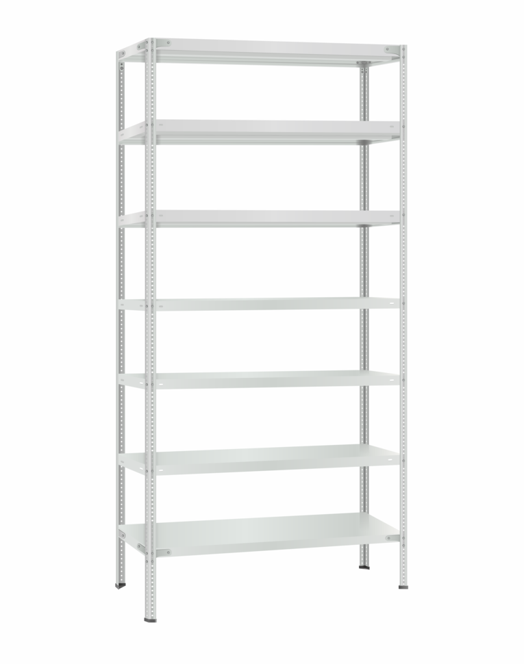 Стеллаж металлический Титан МС-500 3000х1000х600 7 полок купить в Туле Стеллаж металлический Титан МС-500 3000х1000х600 7 полок купить в Туле