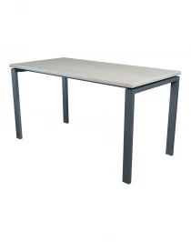 Стол NT 140x70 белое дерево/антрацит
