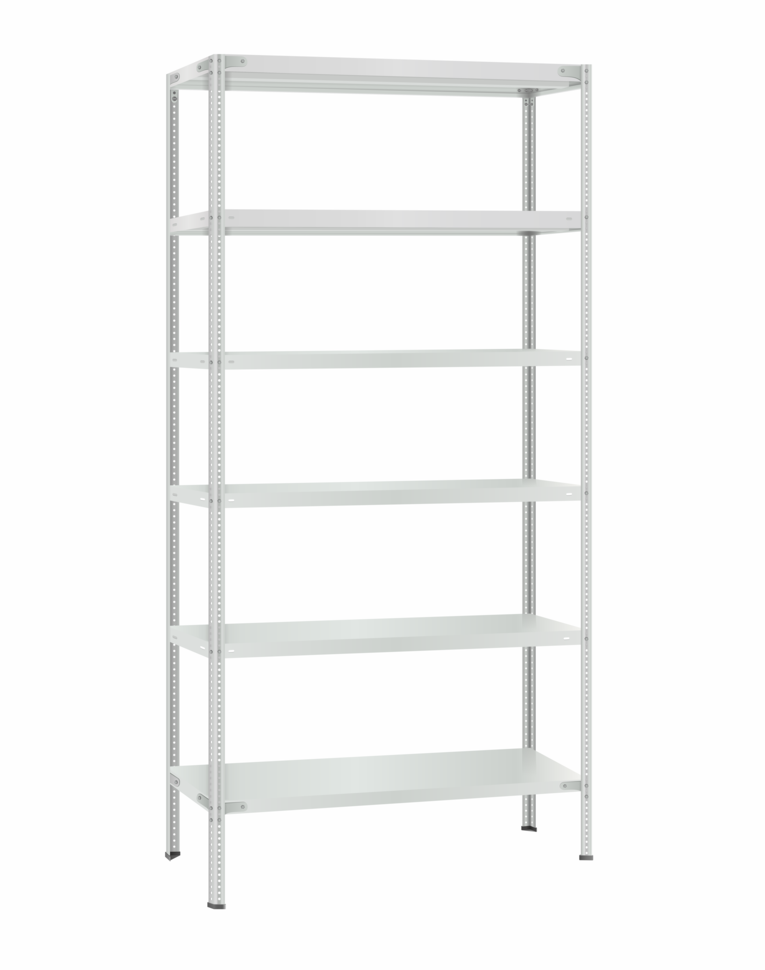 Стеллаж металлический Титан МС-500 2300х1000х500 6 полок купить в Туле