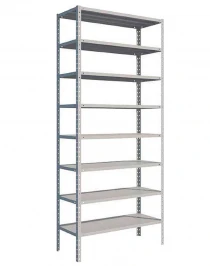 Стеллаж MS Strong 3100х1200х700 8 полок Стеллаж MS Strong 3100х1200х700 8 полок