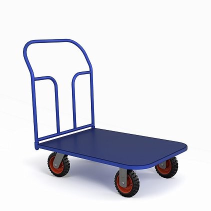 Тележка платформенная ТП 6 (г/п 550 кг, 1200x800 мм, колеса литая протекторная резина 200 мм) купить в Туле Тележка платформенная ТП 6 (г/п 550 кг, 1200x800 мм, колеса литая протекторная резина 200 мм) купить в Туле