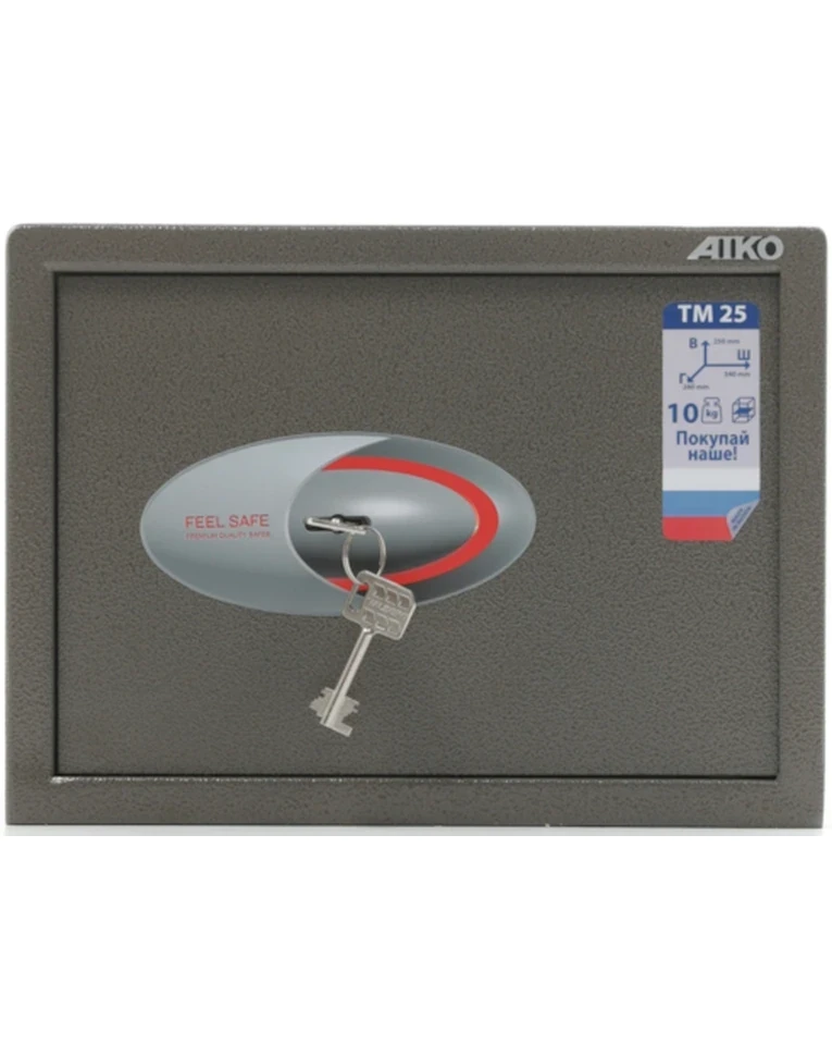 Офисный сейф Aiko TM-25, вид спереди Офисный сейф Aiko TM-25, вид спереди
