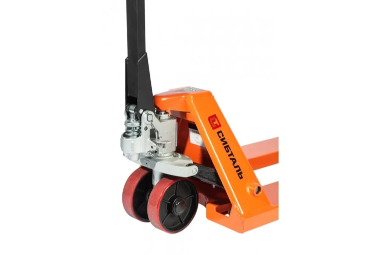 Гидравлическая тележка (рокла) ACR, 2,5 т, Вилы: 800 Х 550, СибТаль, полиуретановые колеса купить в Туле