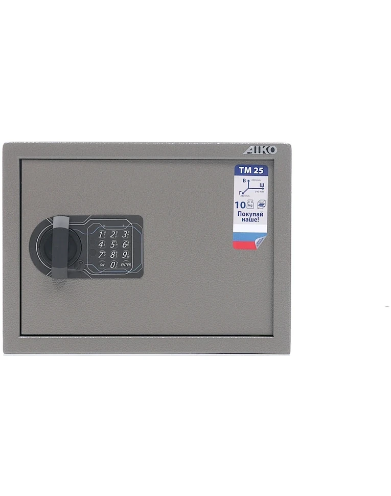 Офисный сейф Aiko TM-25 EL, вид спереди