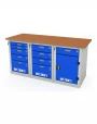 Верстак трехтумбовый WOKER PRO 3542.1800